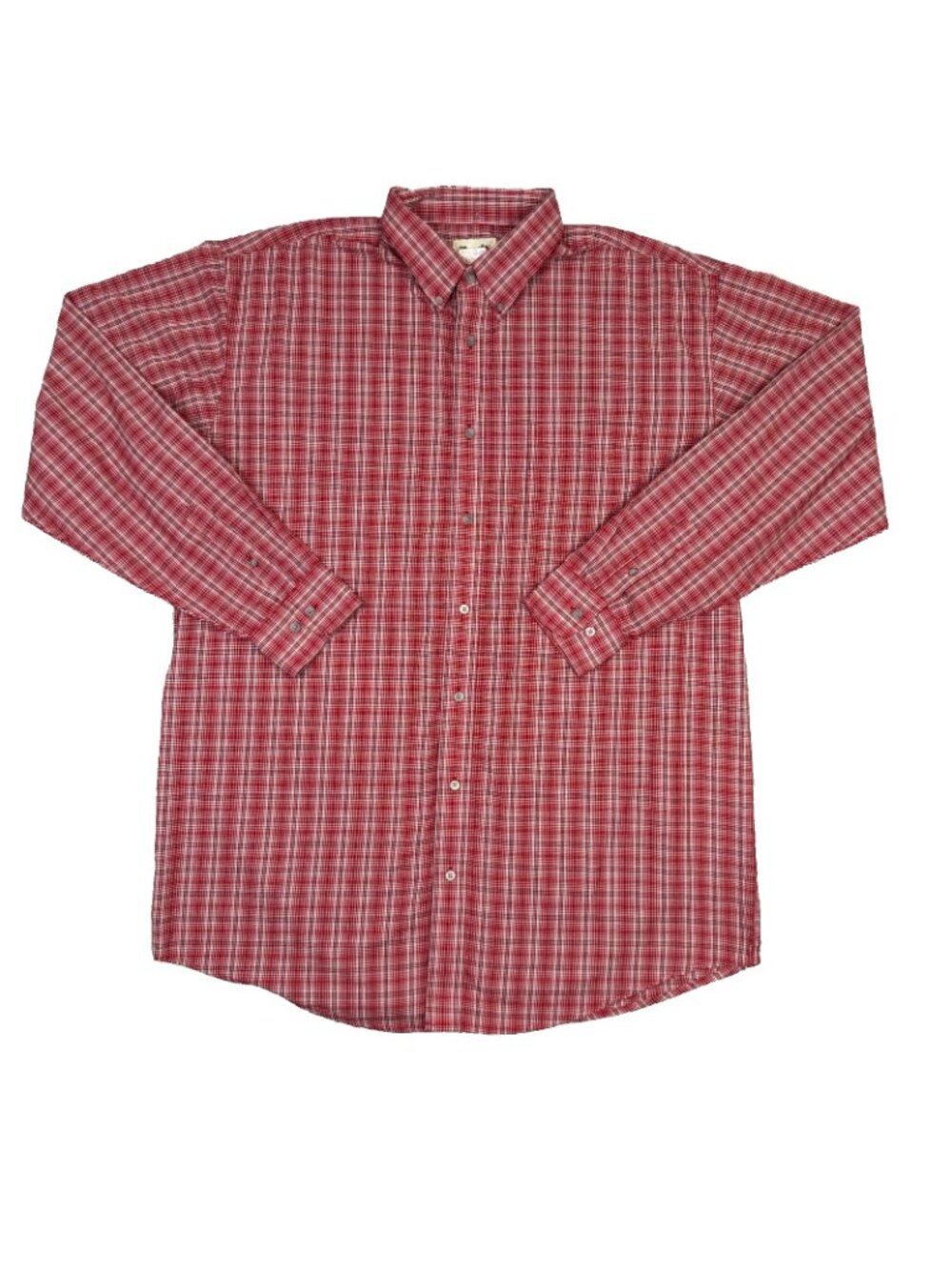 Wrangler Riata Shirt Mens 2XLT Red Plaid Button Down Western Cowboy 2XL Tall - Picture 2 of 11